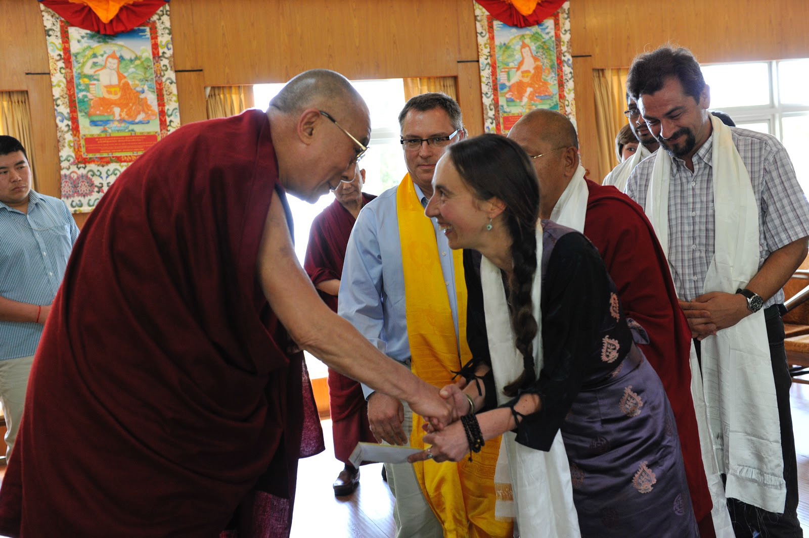 Meeting His Holiness